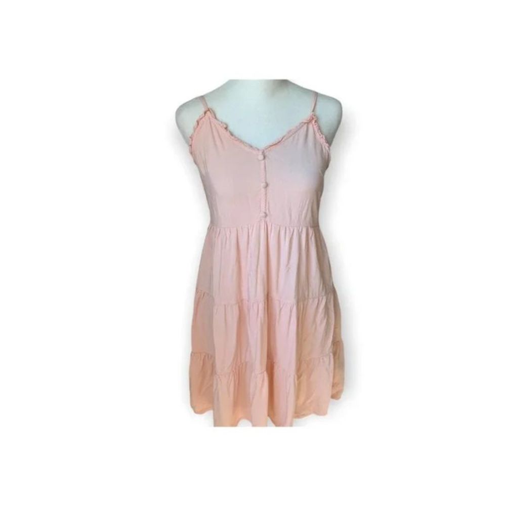 Elegant Pink Mini Dress